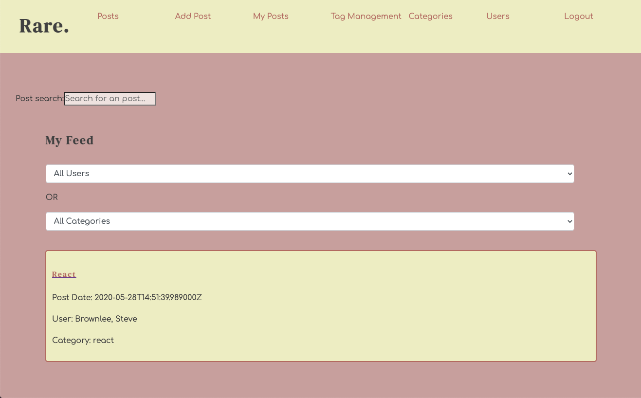group project screenshot